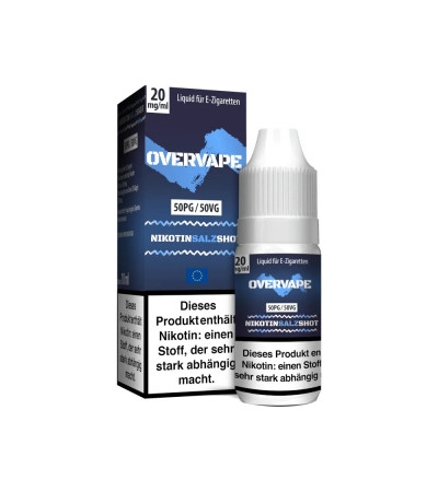 Nikotin-Shot 20 mg/ml – Overvape – 10 ml