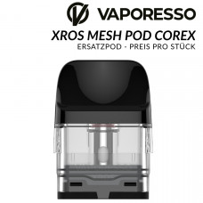 Xros Mesh Pod 3ml COREX 3.0 - Vaporesso - Ersatzpod 3,0 ml Xros Mesh Pod 3ml COREX 3.0 - Vaporesso - Ersatzpod 3,0 ml