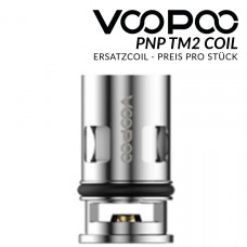 PnP-TM2 0,8 Ohm Mesh Coil - VOOPOO - Ersatzcoil PnP-TM2 0,8 Ohm Mesh Coil - VOOPOO - Ersatzcoil