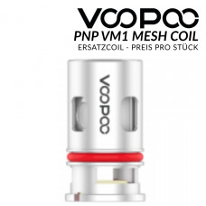 PnP-VM1 0,3 Ohm Mesh Coil - VOOPOO - Ersatzcoil PnP-VM1 0,3 Ohm Mesh Coil - VOOPOO - Ersatzcoil
