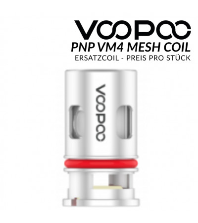 PnP-VM4 0,6 Ohm Mesh Coil - VOOPOO - Ersatzcoil