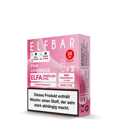 Pink Lemonade – ELFA CP – Prefilled Pod