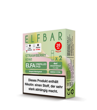 Strawberry Kiwi – ELFA CP – Prefilled Pod