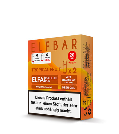 Tropical Fruit – ELFA CP – Prefilled Pod