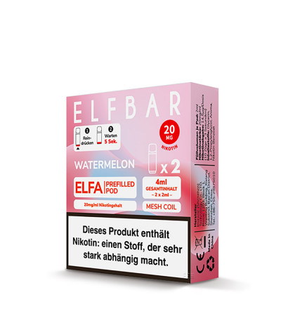 Watermelon – ELFA CP – Prefilled Pod