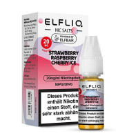 Strawberry Raspberry Cherry Ice - ELFLIQ - Nicsalt Liquid 10 ml