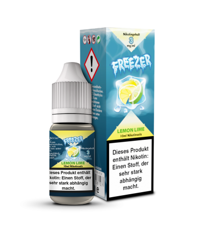 Lemon Lime - Freezer - Nicsalt Liquid 10 ml Lemon Lime - Freezer - Nicsalt Liquid 10 ml