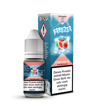 Straw Melon - Freezer - Nicsalt Liquid 10 ml Straw Melon - Freezer - Nicsalt Liquid 10 ml