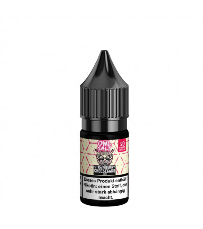 Strawberry Cheesecake - OWL Salt - Nicsalt Liquid 10 ml