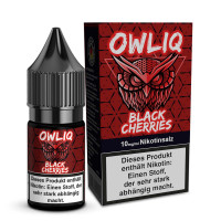Black Cherries - OWLIQ - Nicsalt Liquid 10 ml