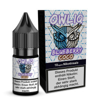 Blueberry Coco - OWLIQ - Nicsalt Liquid 10 ml