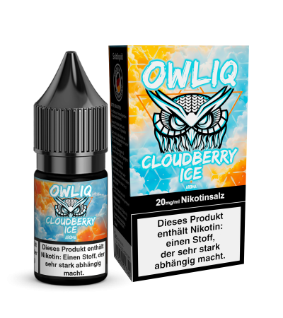 Cloudberry Ice - OWLIQ - Nicsalt Liquid 10 ml Cloudberry Ice - OWLIQ - Nicsalt Liquid 10 ml