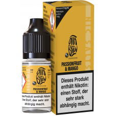 Passionfruit Mango - Ohm Brew - Nicsalt Liquid 10 ml Passionfruit Mango - Ohm Brew - Nicsalt Liquid 10 ml