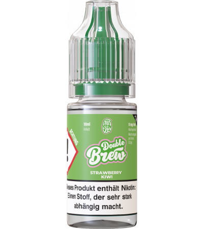 Strawberry Kiwi - Double Brew - Nicsalt Liquid 10 ml Strawberry Kiwi - Double Brew - Nicsalt Liquid 10 ml