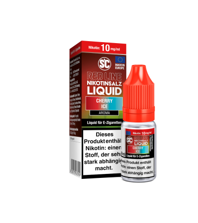 Cherry Ice - SC Red Line - Nicsalt Liquid 10 ml Cherry Ice - SC Red Line - Nicsalt Liquid 10 ml