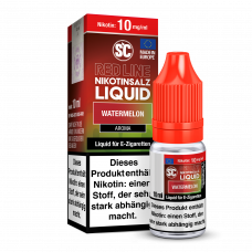 Watermelon - SC Red Line - Nicsalt Liquid 10 ml Watermelon - SC Red Line - Nicsalt Liquid 10 ml