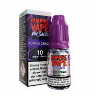 Purple Craze - Vampire Vape - Nicsalt Liquid 10 ml