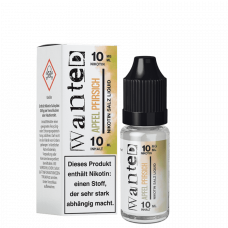 Apfel Pfirsich - Wanted Overdosed - Nicsalt Liquid 10 ml Apfel Pfirsich - Wanted Overdosed - Nicsalt Liquid 10 ml