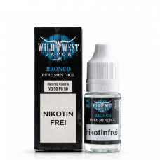 Bronco - Wild West Vapor - Pure Menthol Liquid 10 ml Bronco - Wild West Vapor - Pure Menthol Liquid 10 ml