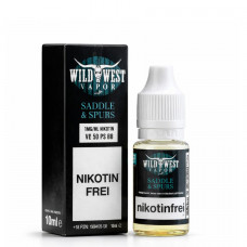 Saddle & Spurs - Wild West Vapor - Nicsalt Liquid 10 ml Saddle & Spurs - Wild West Vapor - Nicsalt Liquid 10 ml