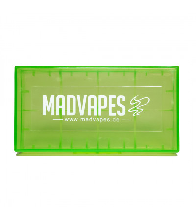 Akku Case 2 x 18650 - Madvapes - Kunststoff Aufbewahrungsbox